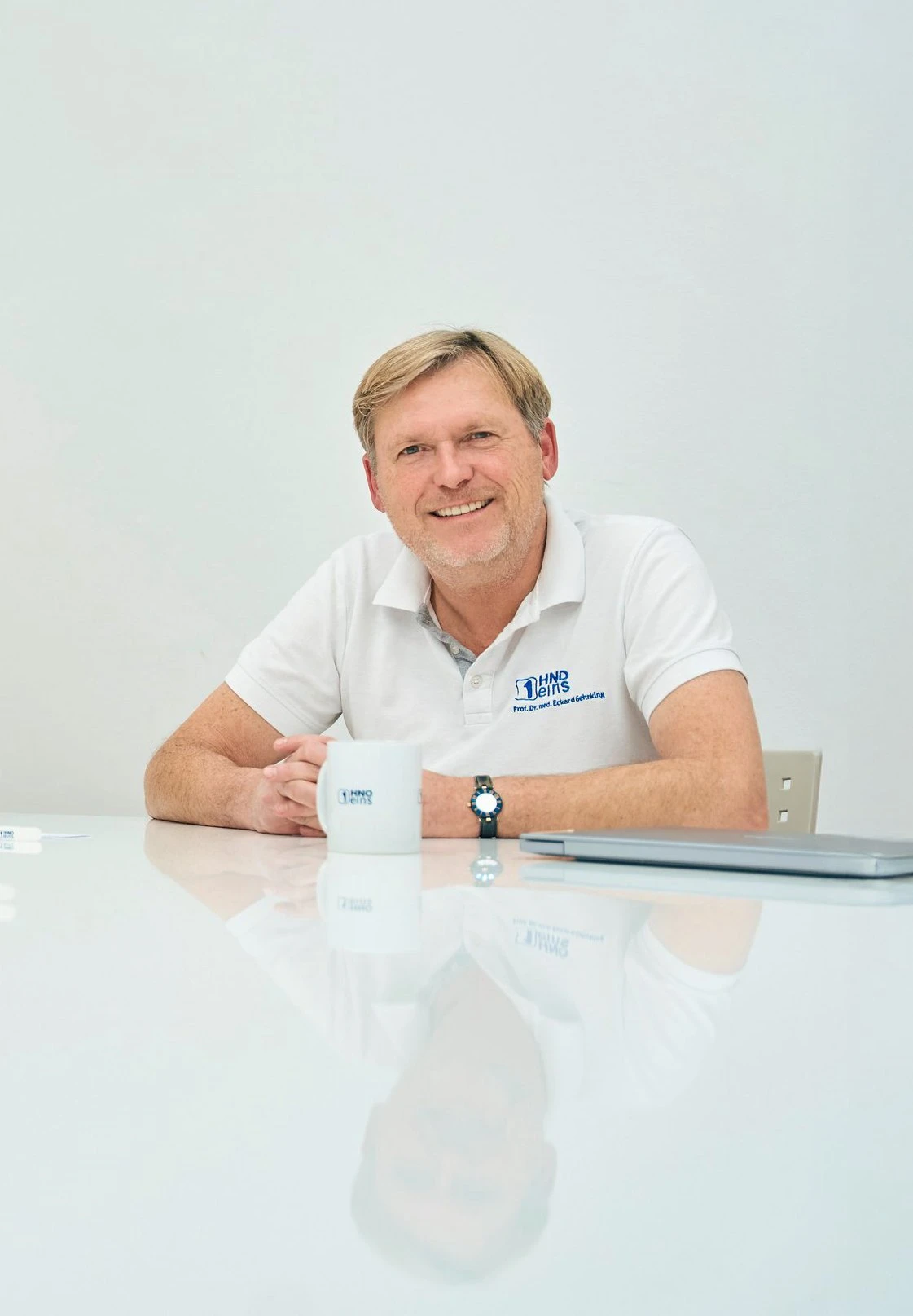 Prof. Dr. med. Gehrking in der Praxis